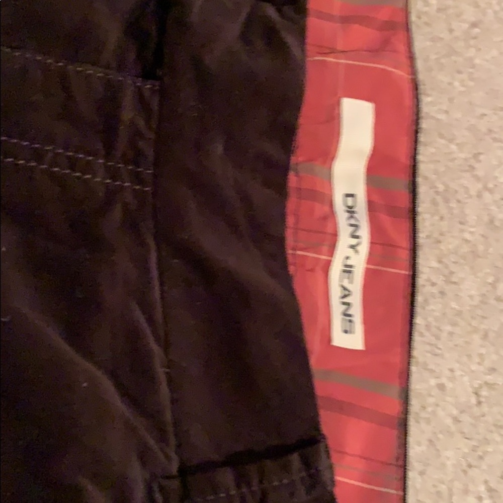 DkNY jeans cotton velvet trouser